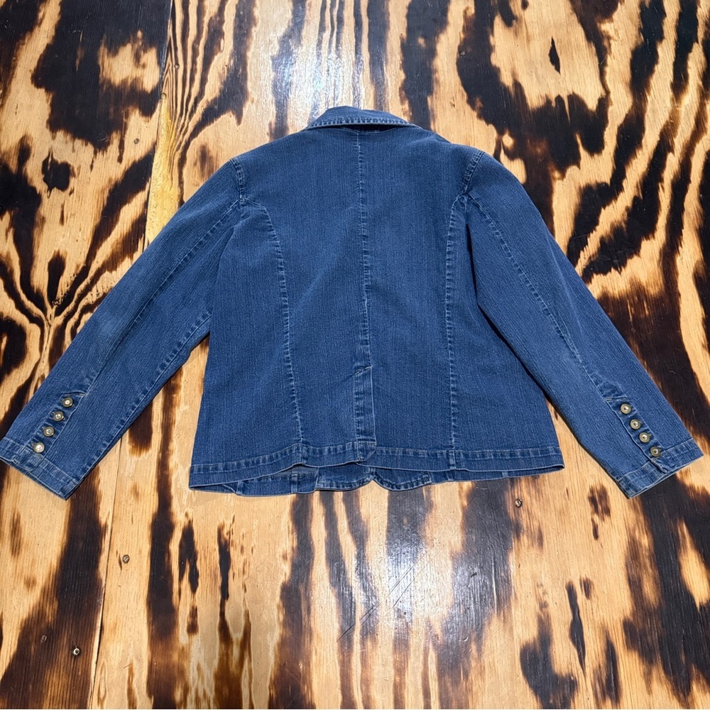 Erika‎ & Co Blue Denim Jacket - Picture 5 of 5
